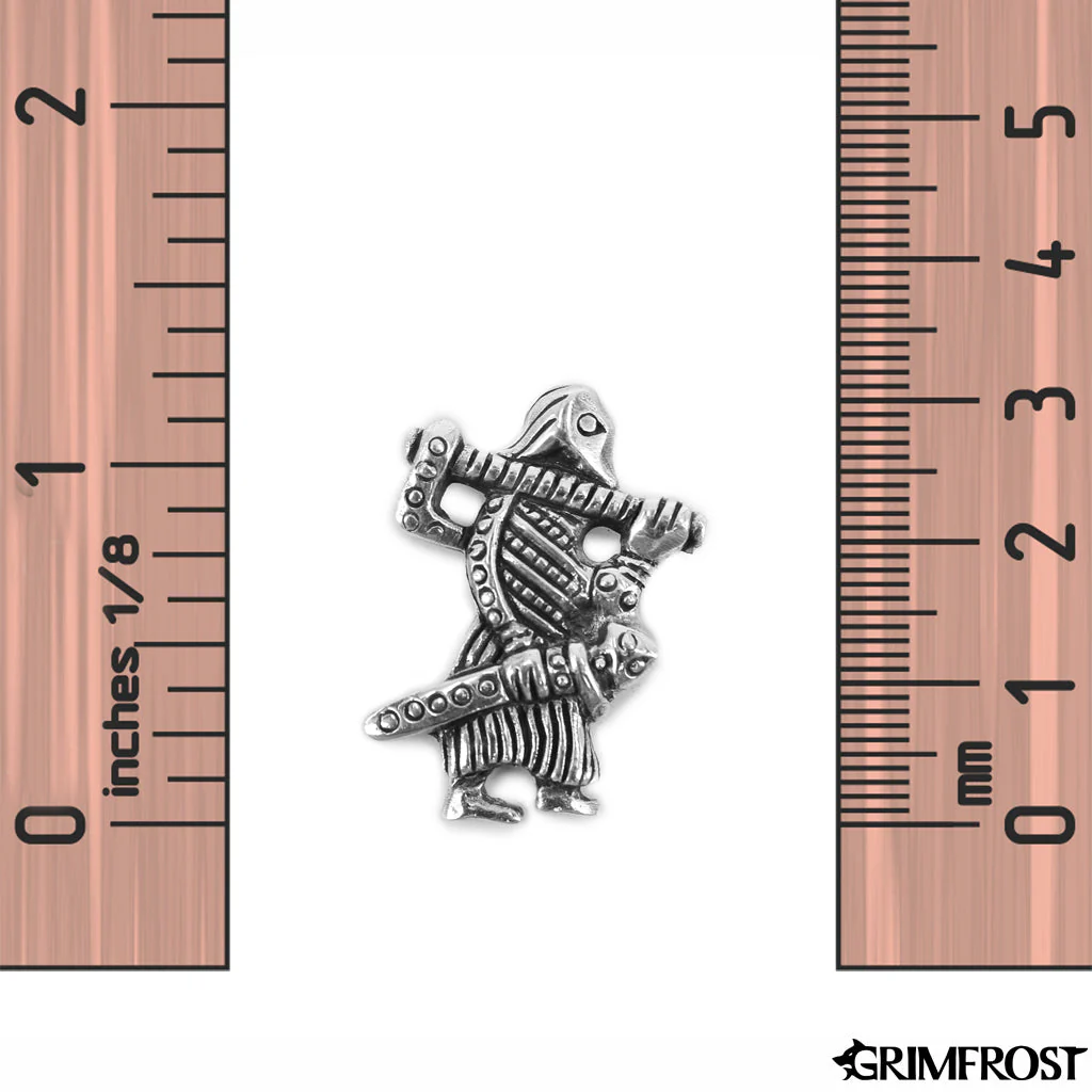 Klahammar Viking Pendant, Silver - Image 3