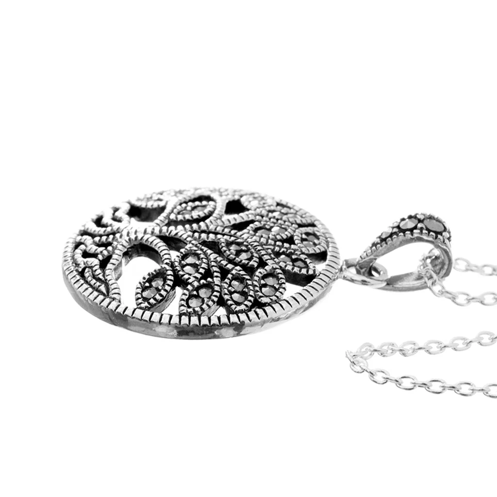 Life Pendant, Silver - Image 2