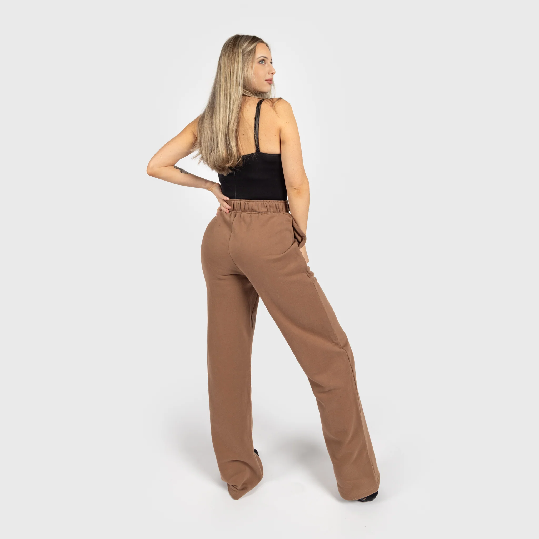 Lounge Pants, Brown - Image 2