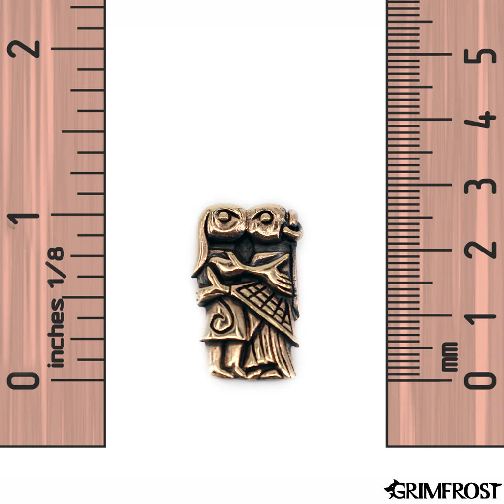 Lovers Pendant, Bronze - Image 3