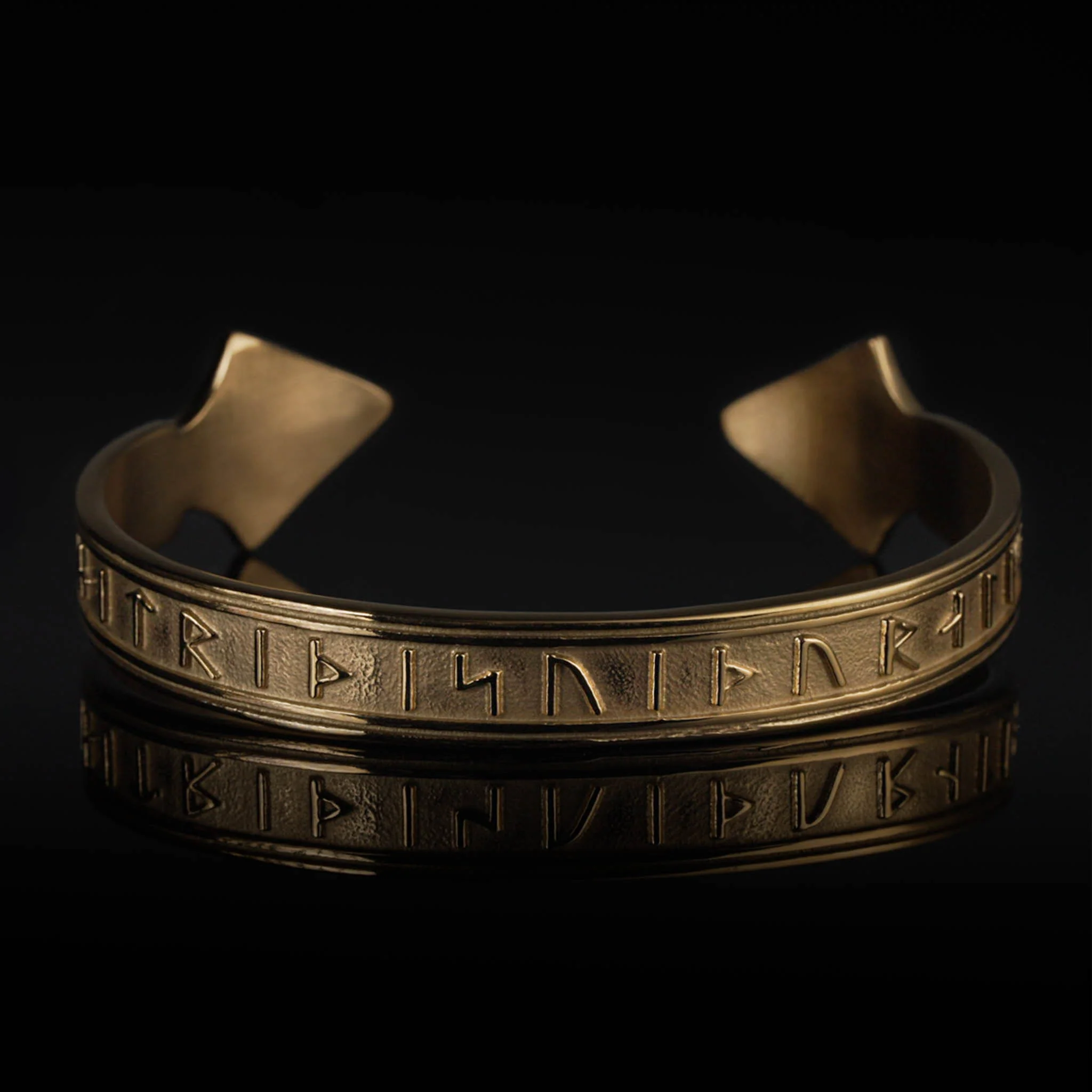 Odin Cuff, Gold Plated - Image 5