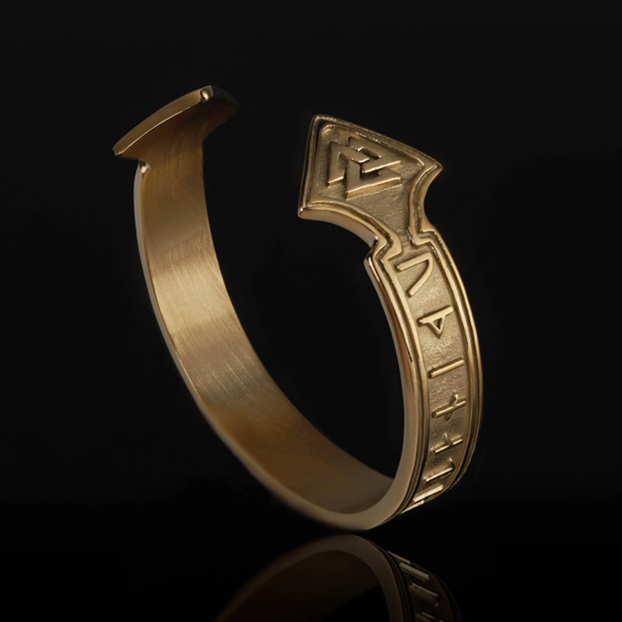 Odin Cuff, Gold Plated - Image 7