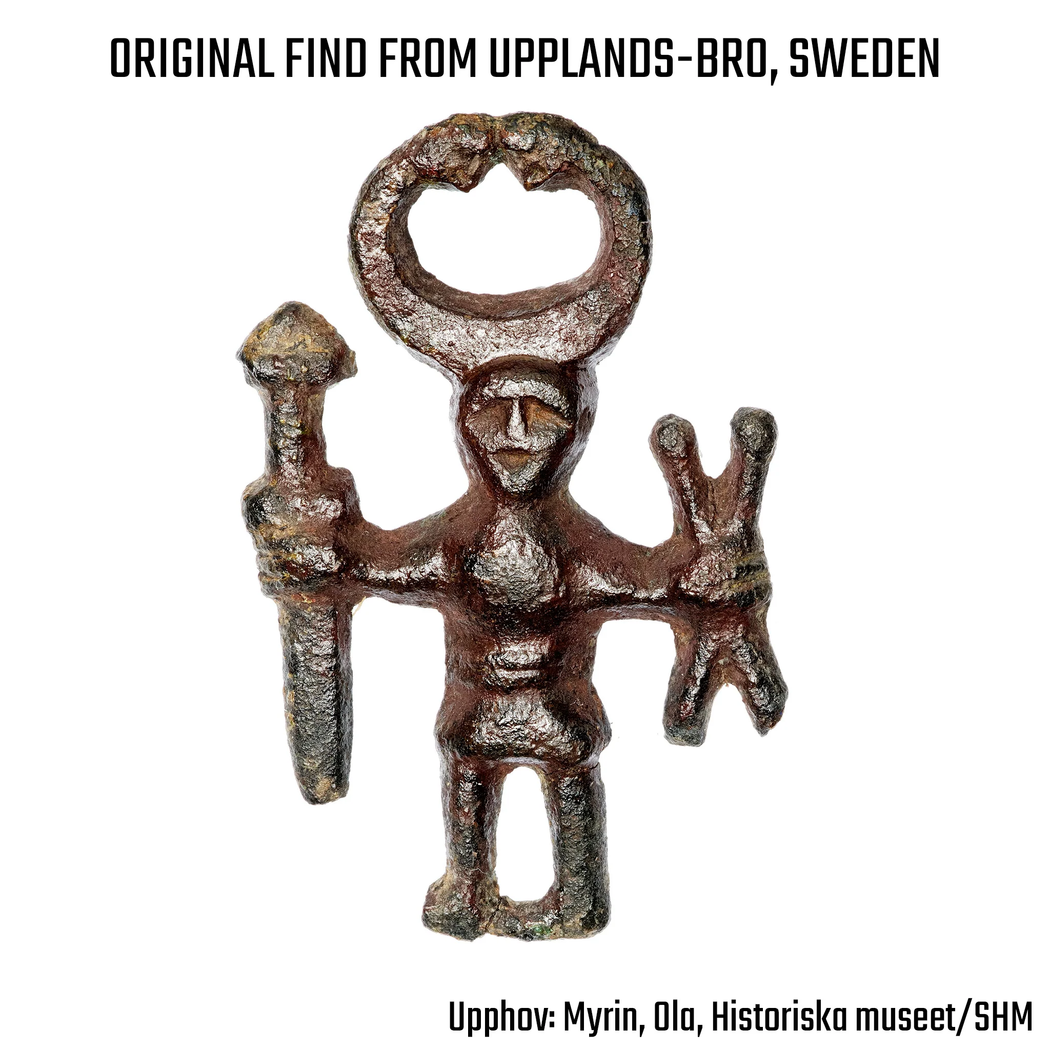 Odin Pendant, Silver - Image 5