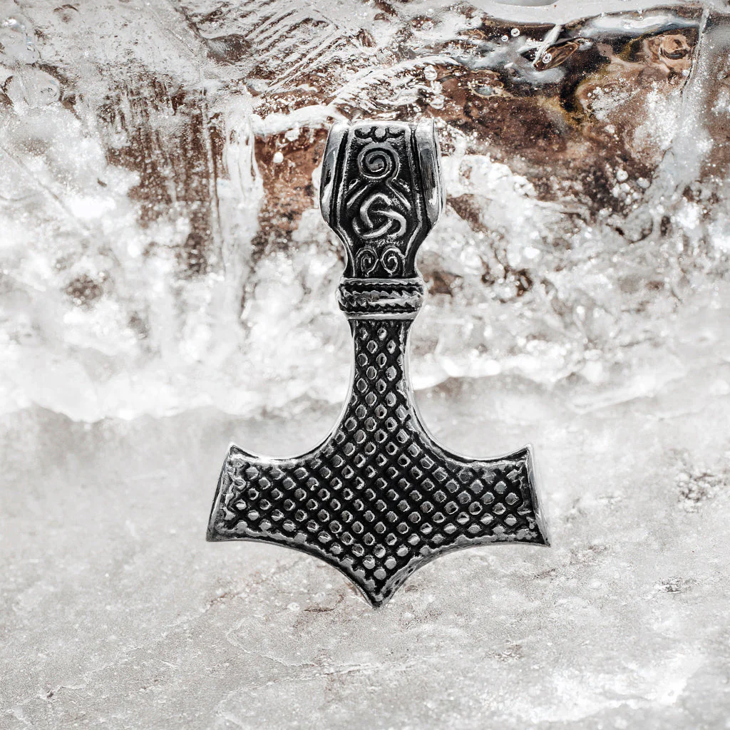 Ornament Thor's Hammer, Stainless Steel - Image 2