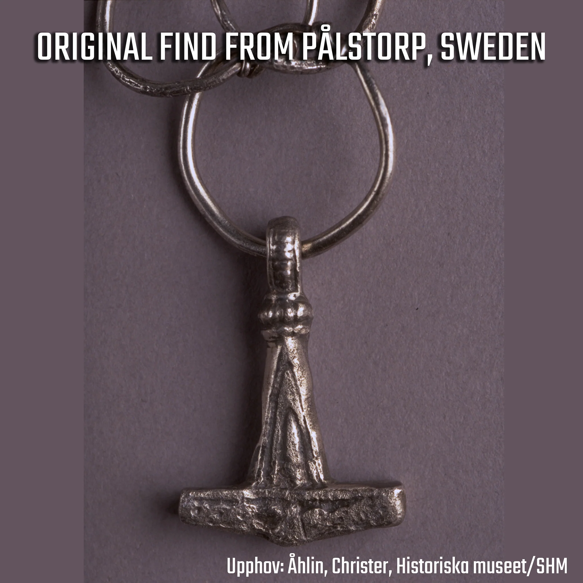 Pålstorp Thor's Hammer, Silver - Image 5