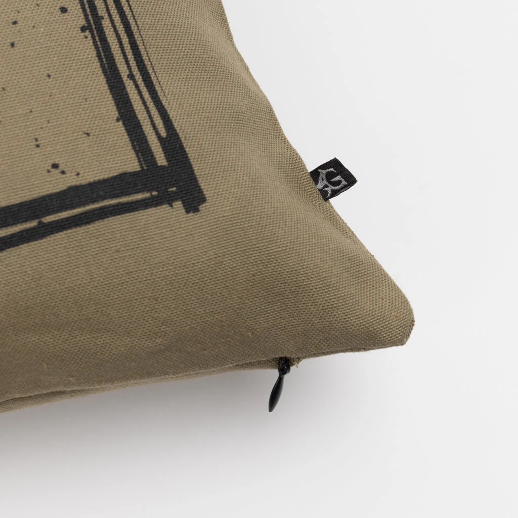 Pillow Cover 1, Torslunda Collection, Green - Image 2