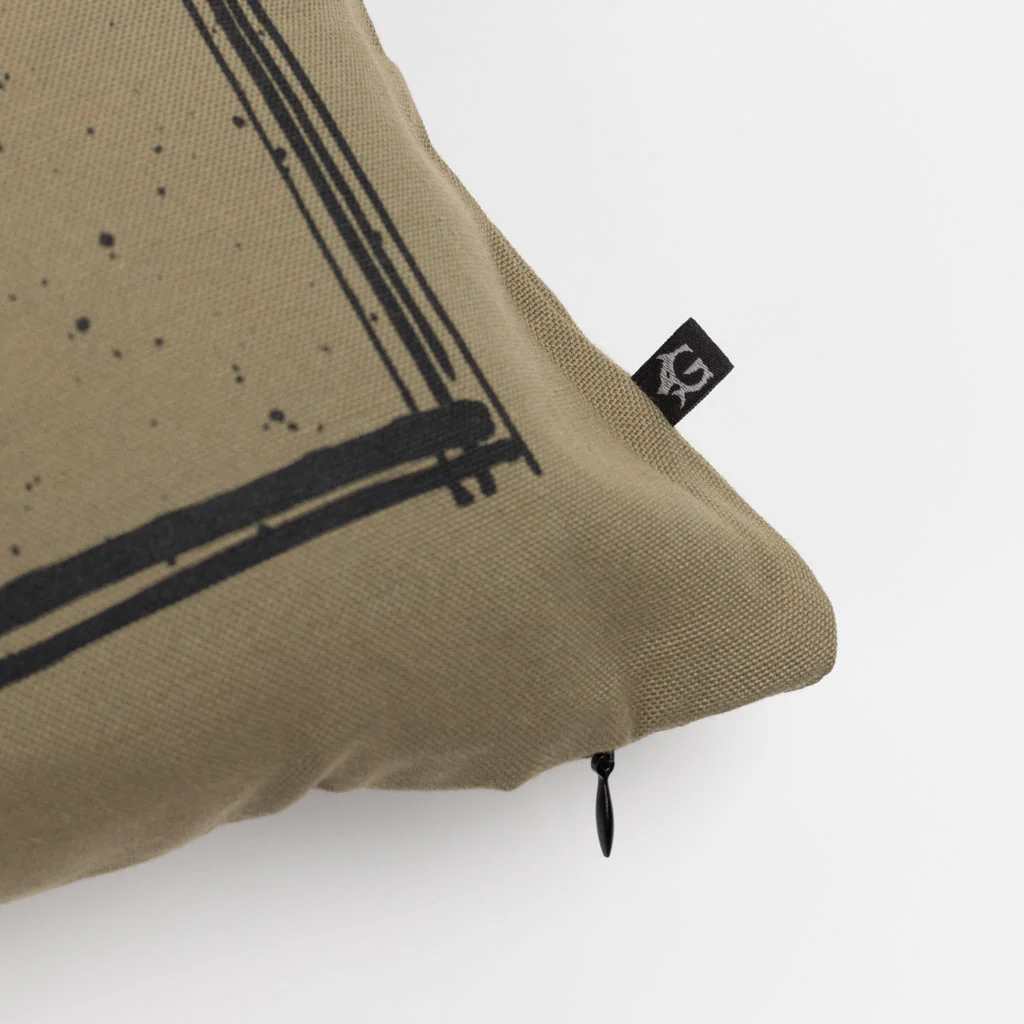 Pillow Cover 4, Torslunda Collection, Green - Image 2