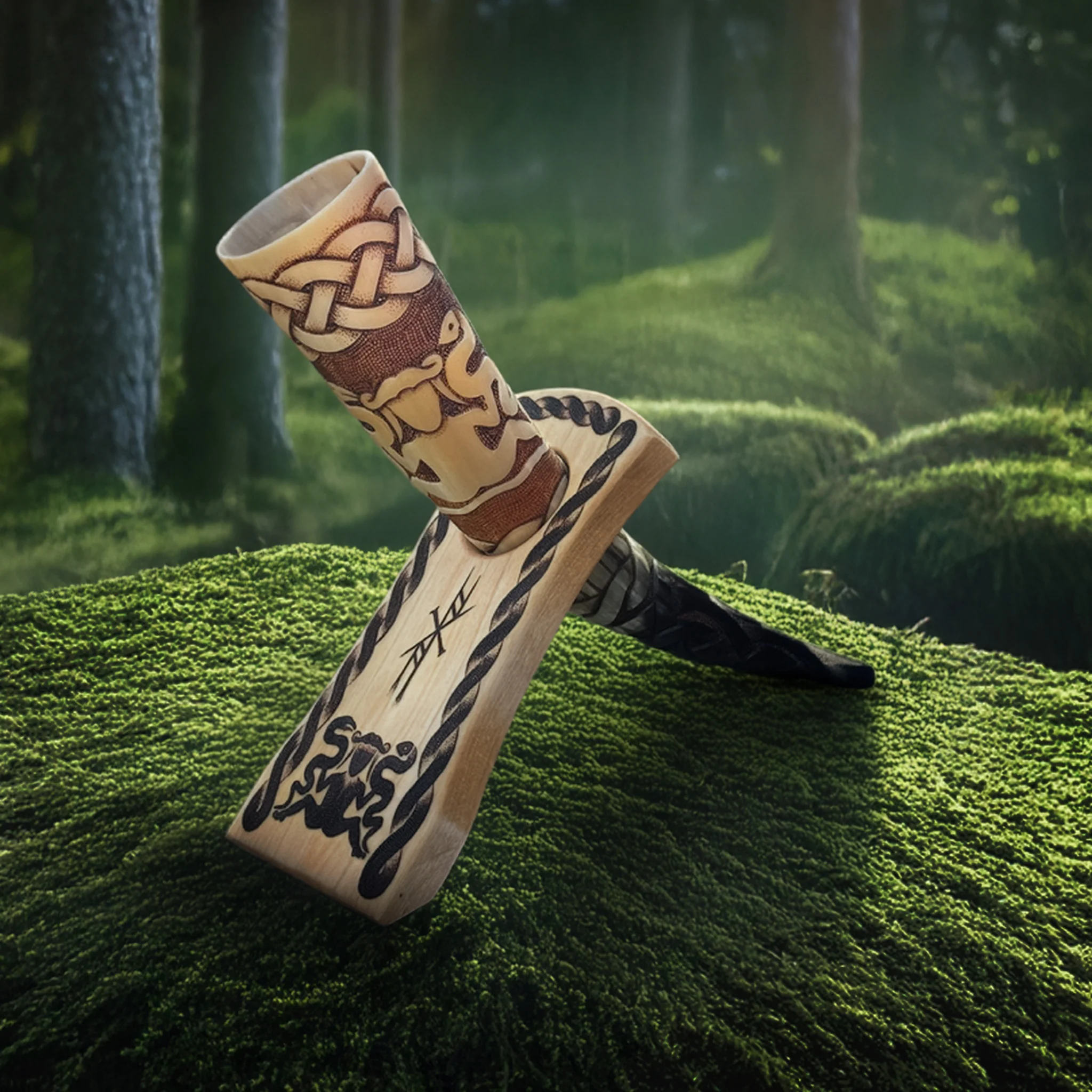 Premium Drinking Horn, Snakewitch