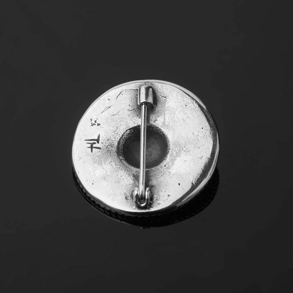 Premium Filigree Brooch, Silver - Image 4