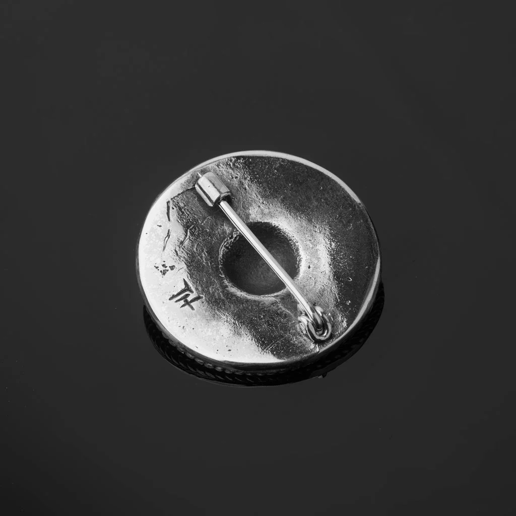 Premium Filigree Brooch, Silver - Image 5