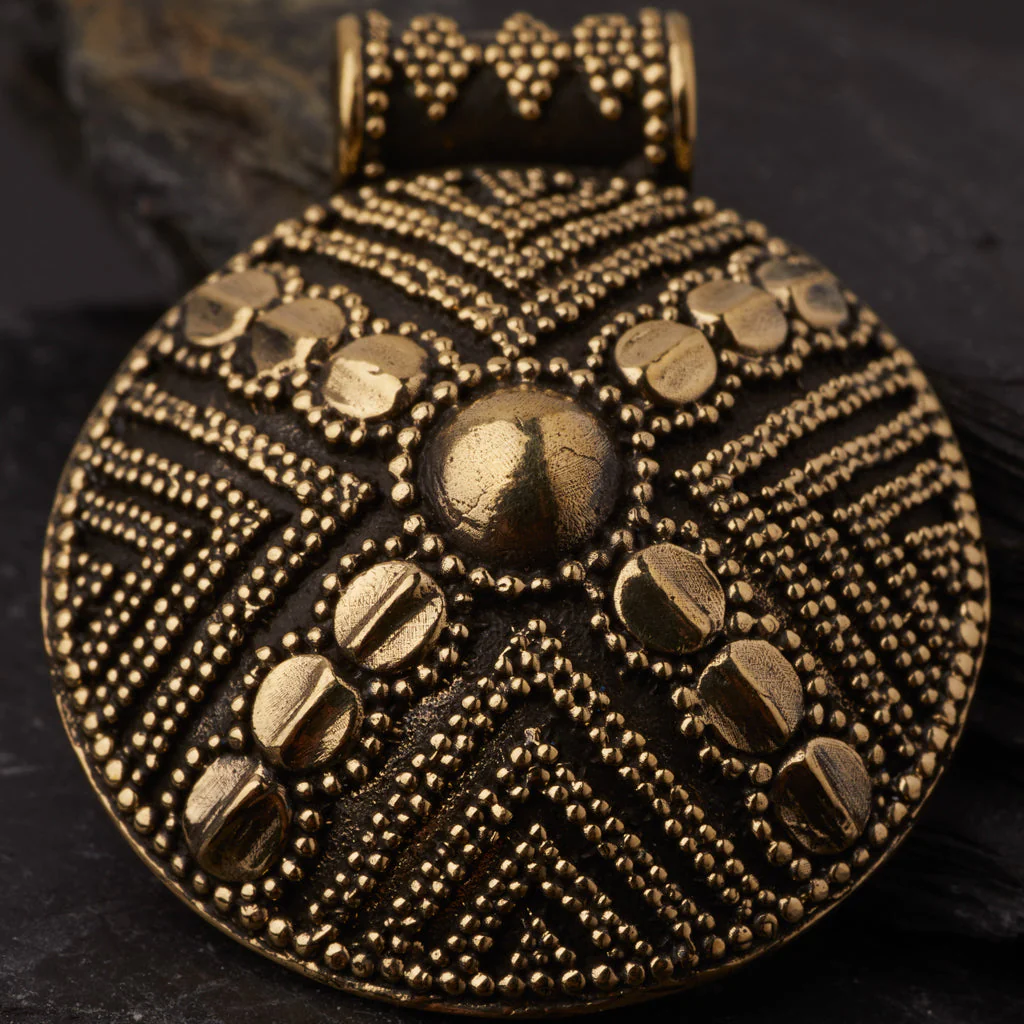 Premium Gnezdovo Pendant, Bronze - Image 2