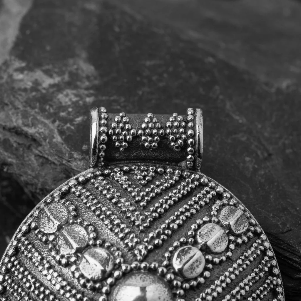Premium Gnezdovo Pendant, Silver - Image 2