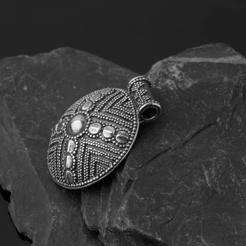 Premium Gnezdovo Pendant, Silver - Image 3