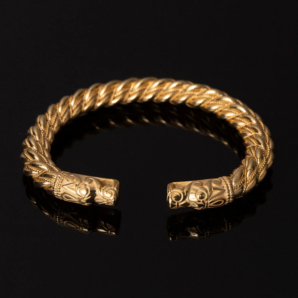 Premium Gotland Armring, Gold - Image 2