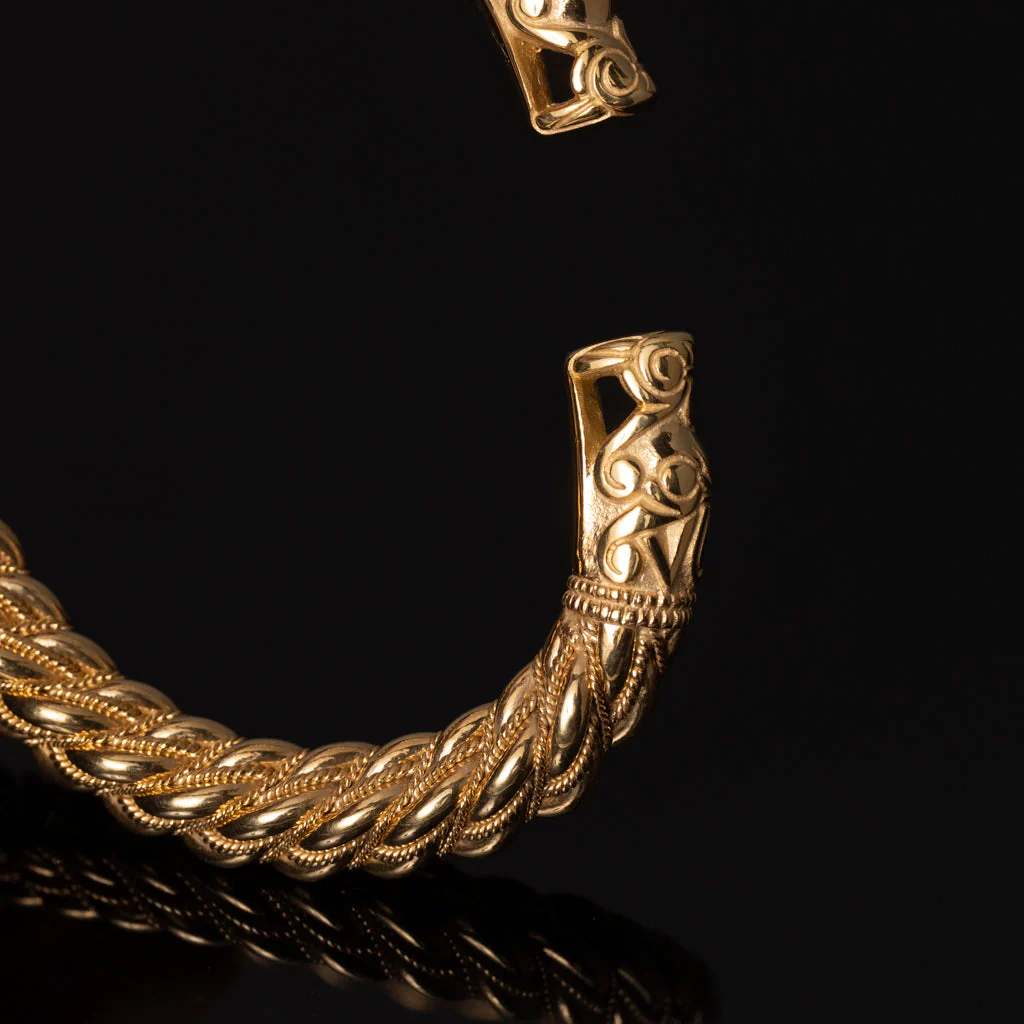 Premium Gotland Armring, Gold - Image 3