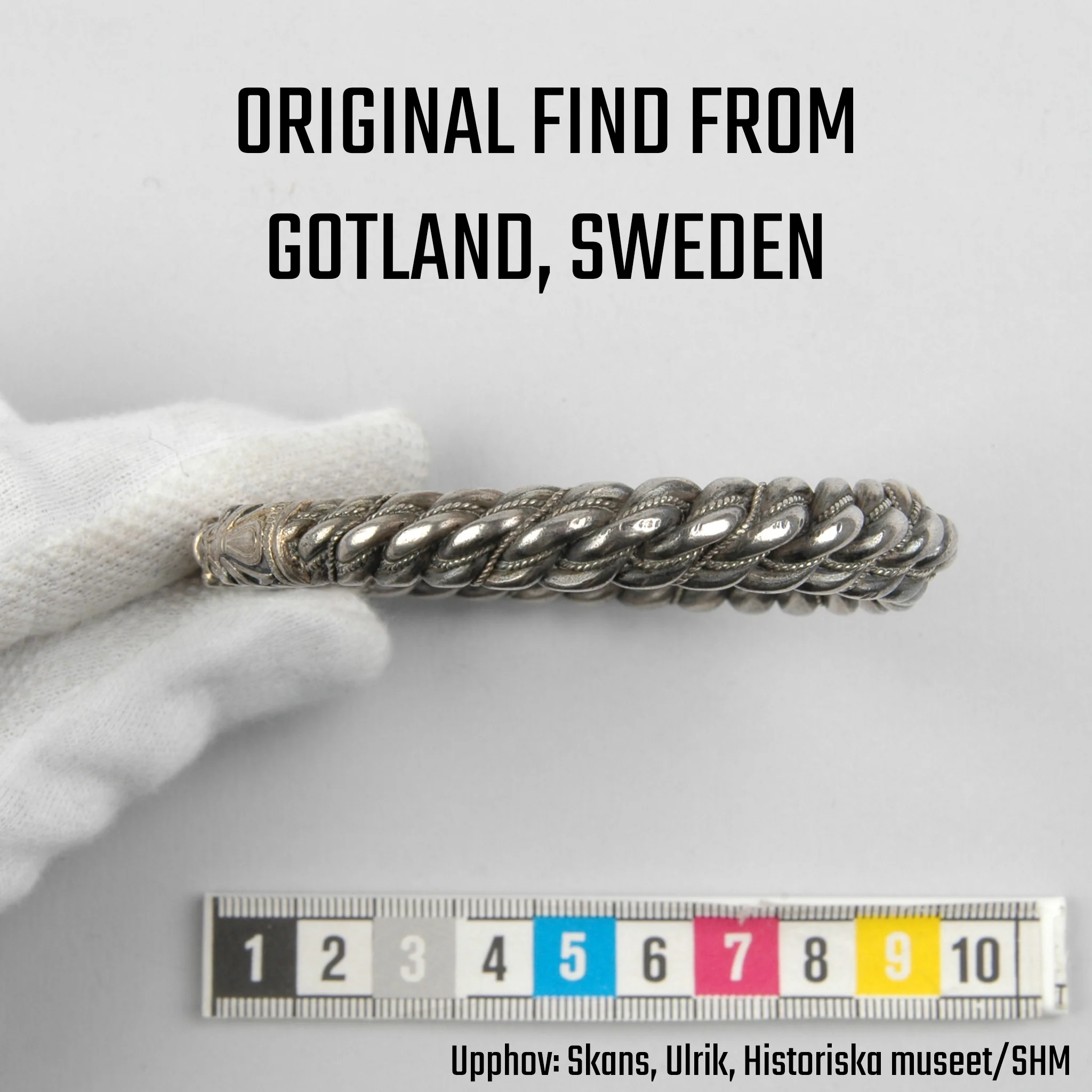Premium Gotland Armring, Gold - Image 6