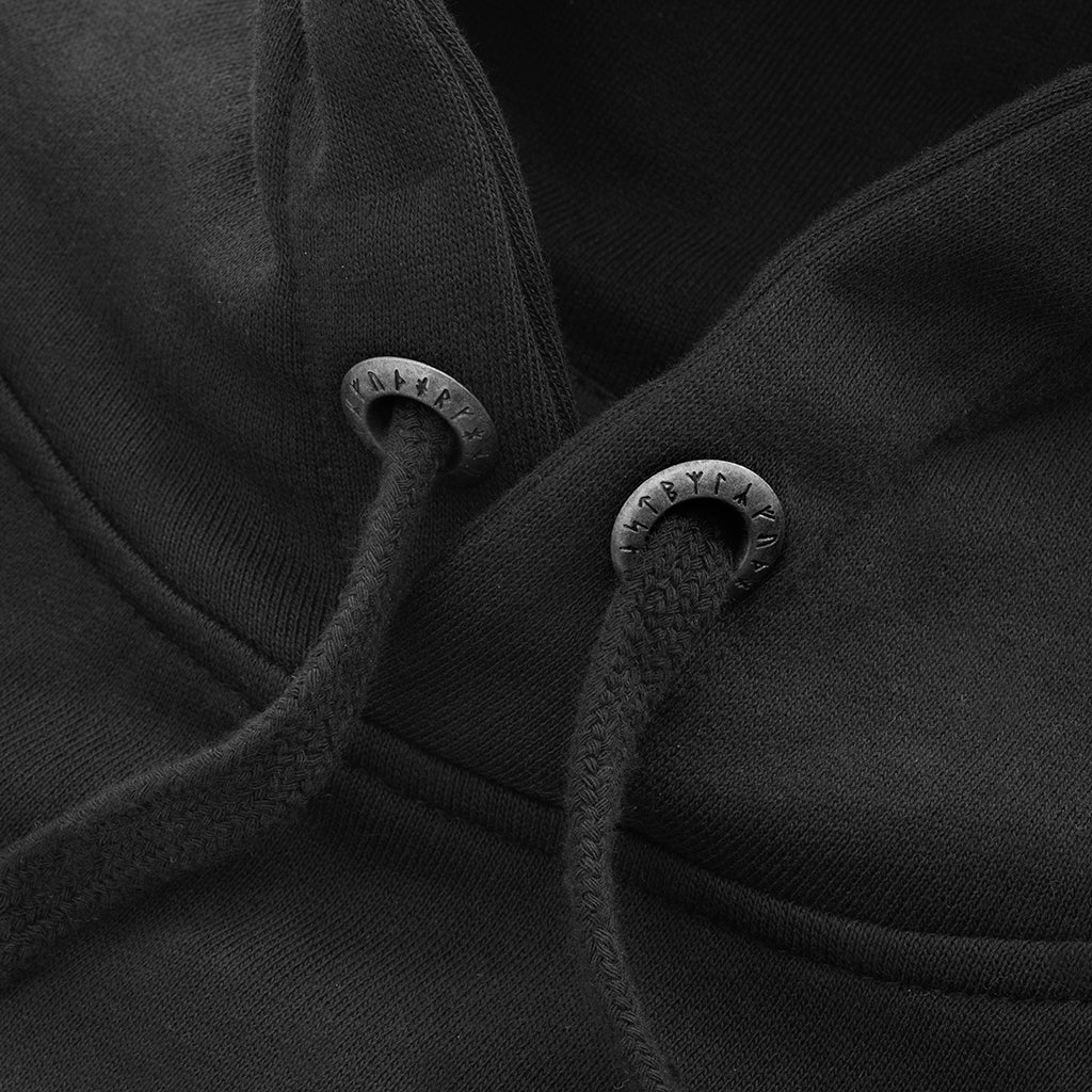 Premium Hoodie, Clan Helmet, Black - Image 5