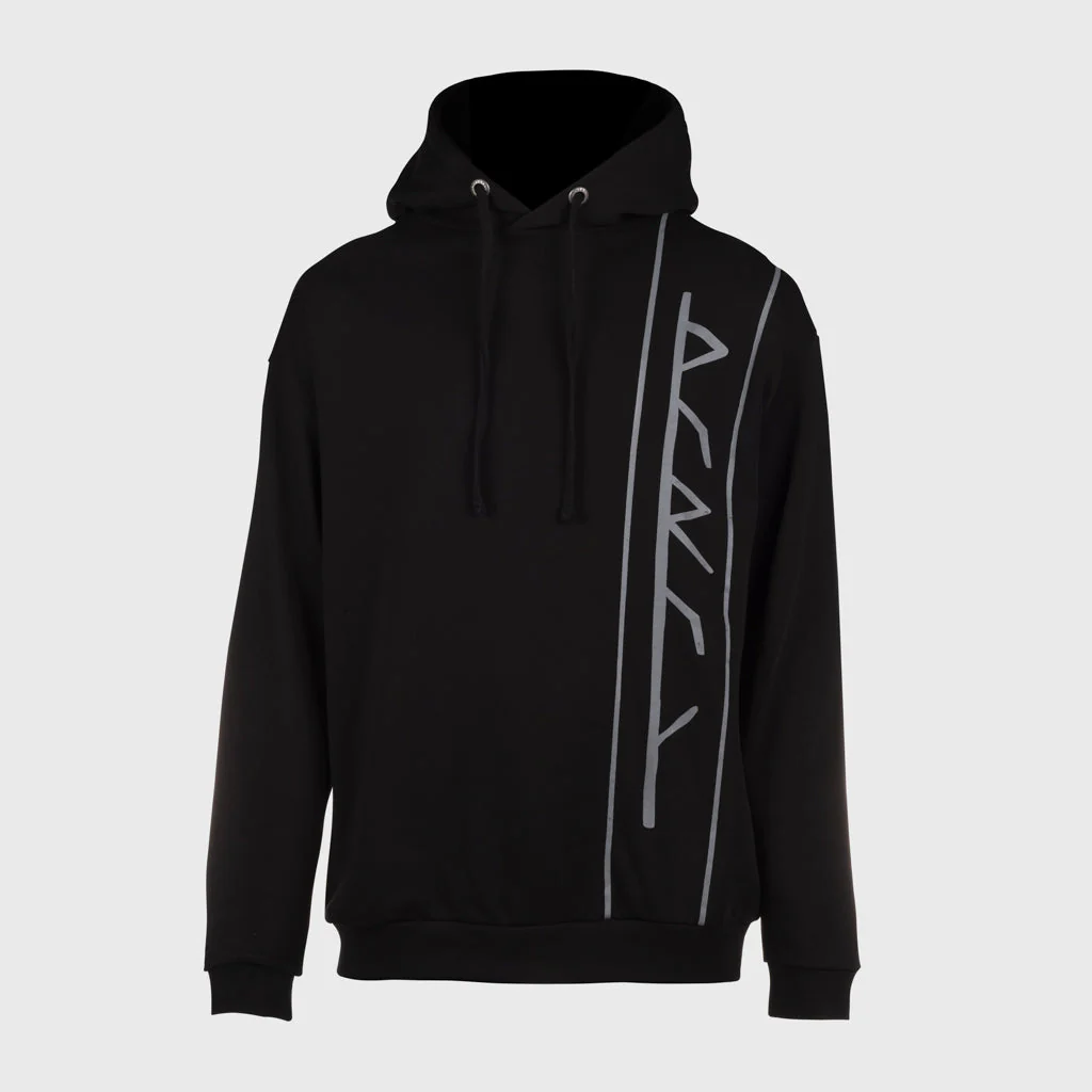 Premium Hoodie, Thor Viki, Black - Image 2