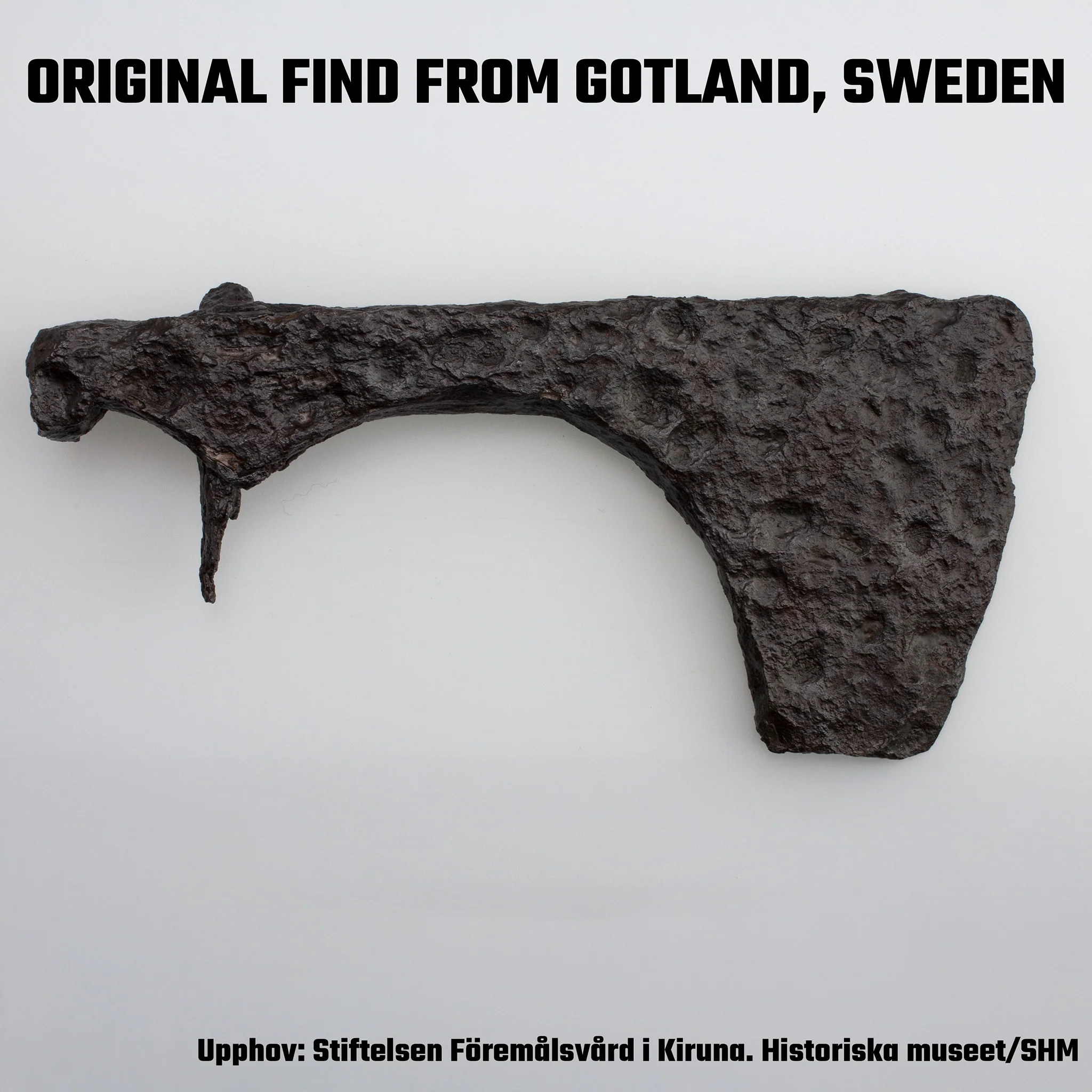 Premium Pattern-Welded Axe, Furbjärs - Image 7