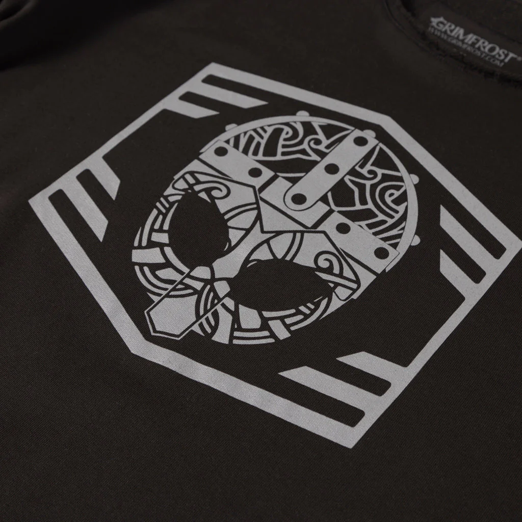 Premium Sweater, Clan Helmet, Black - Image 4