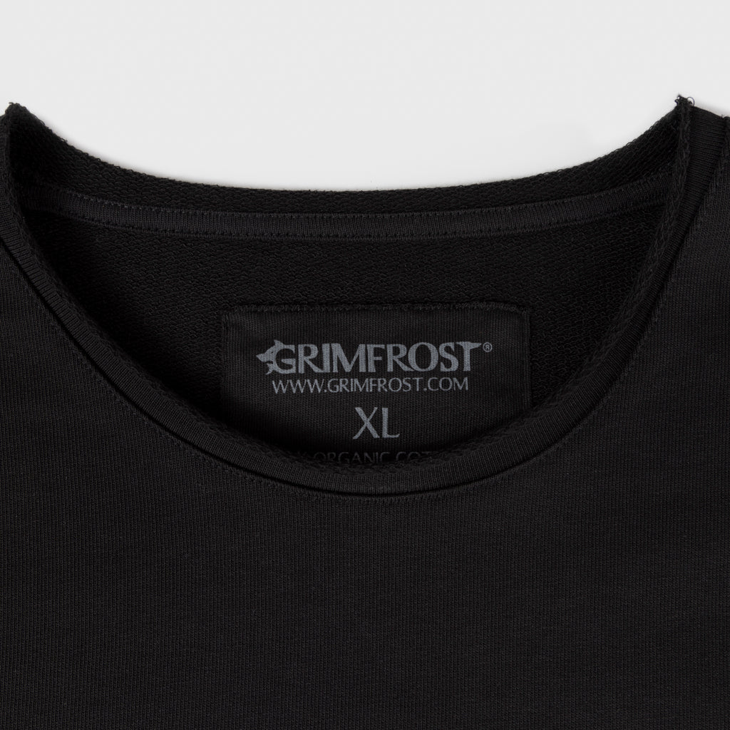 Premium Sweater, Clan Helmet, Black - Image 5