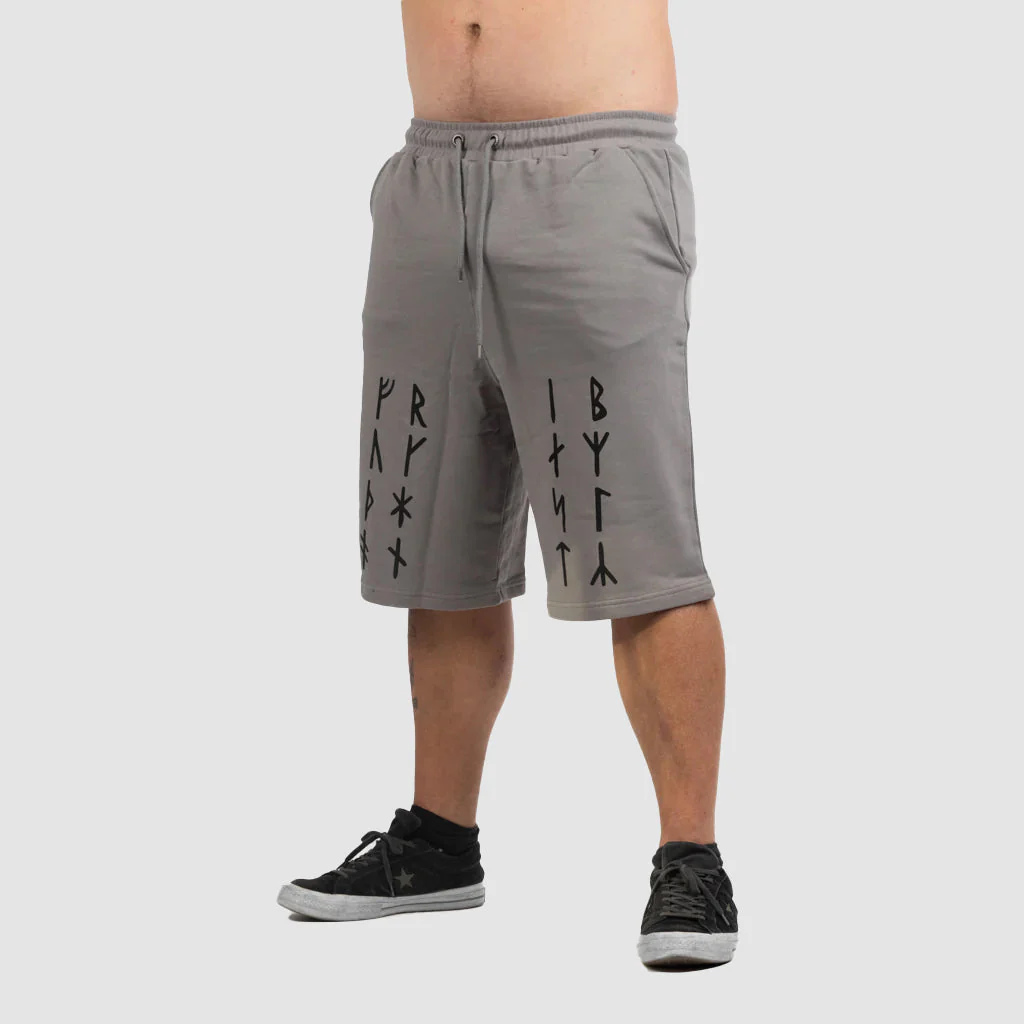 Premium Sweatshorts, Futhark, Grey - Image 4