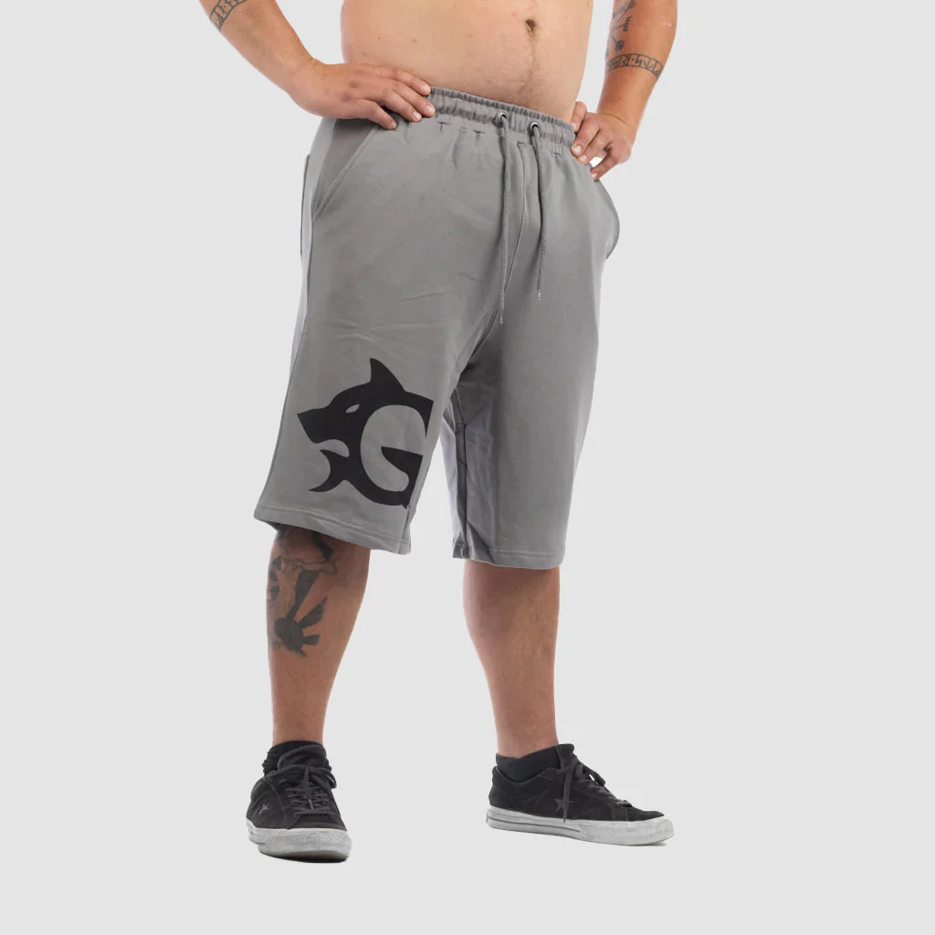 Premium Sweatshorts, Grimfrost, Grey - Image 2
