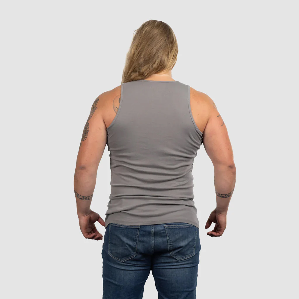 Premium Tank Top, Berserker, Grey - Image 2