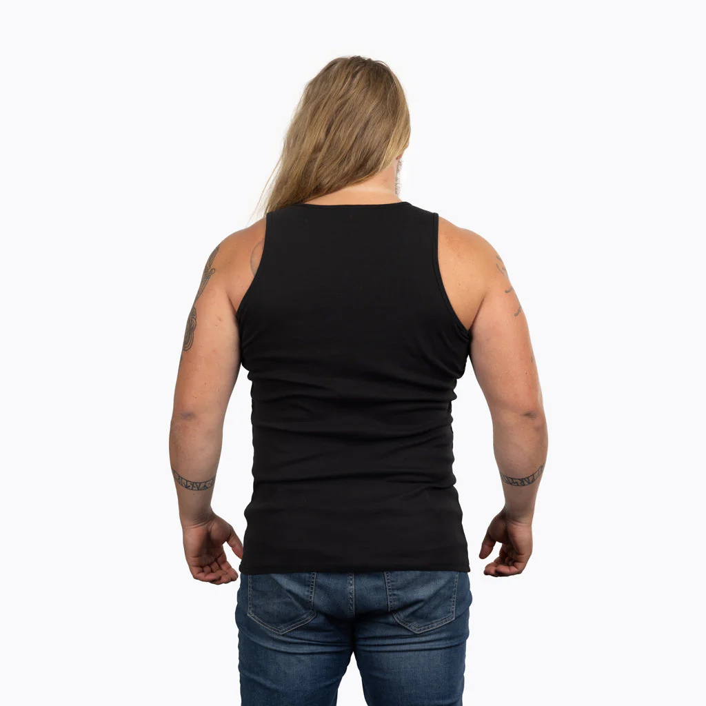 Premium Tank Top, Grimfrost, Black - Image 2