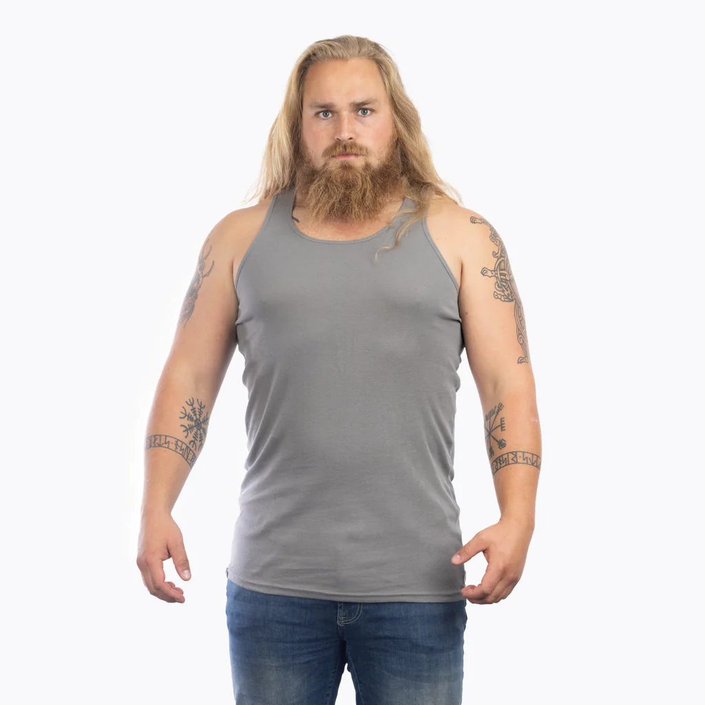 Premium Tank Top, Grimfrost, Grey