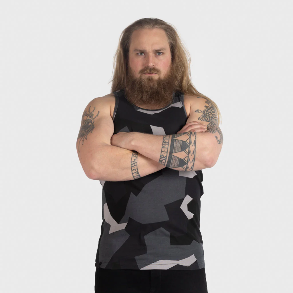 Premium Tank Top, Grimfrost, M90 Grey Camo