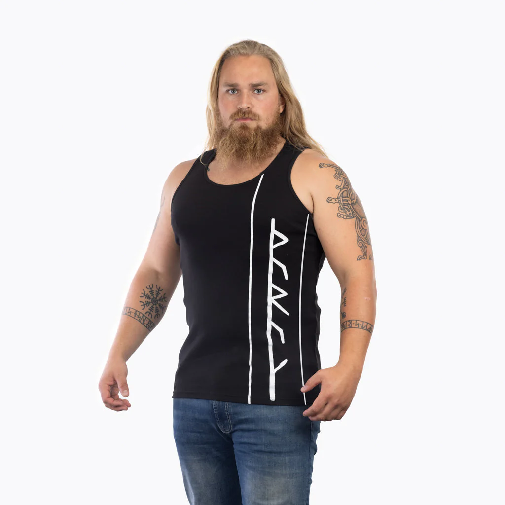 Premium Tank Top, Thor Viki, Black