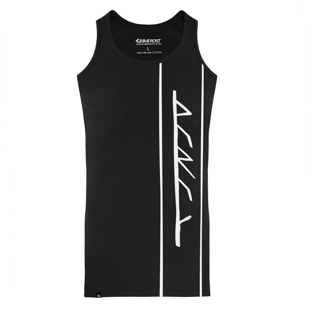 Premium Tank Top, Thor Viki, Black - Image 3