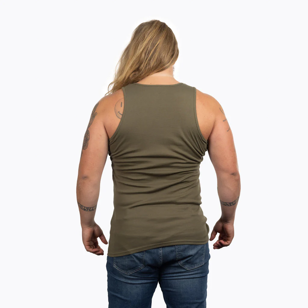 Premium Tank Top, Thor Viki, Green - Image 2