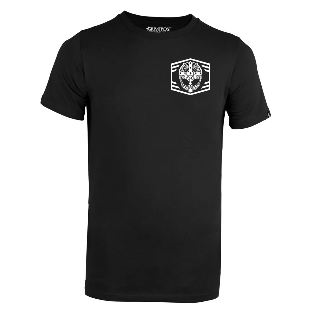 Premium T-shirt, Clan Helmet, Black - Image 3