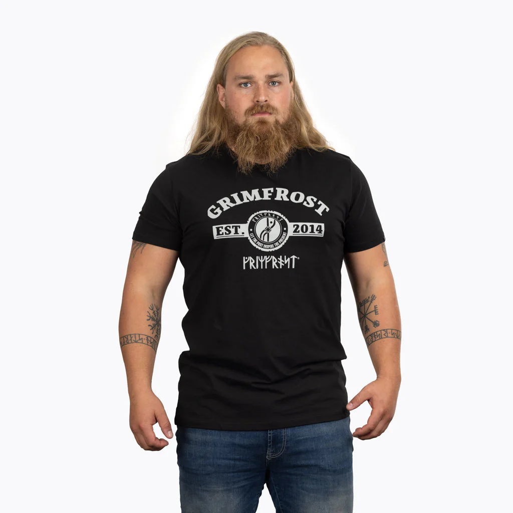 Premium T-shirt, Est. 2014, Black - Image 2