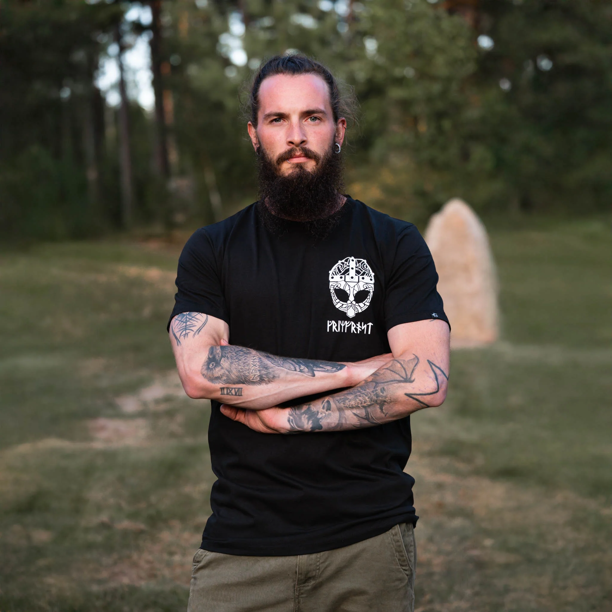 Premium T-shirt, Grimfrost Clan, Black - Image 2