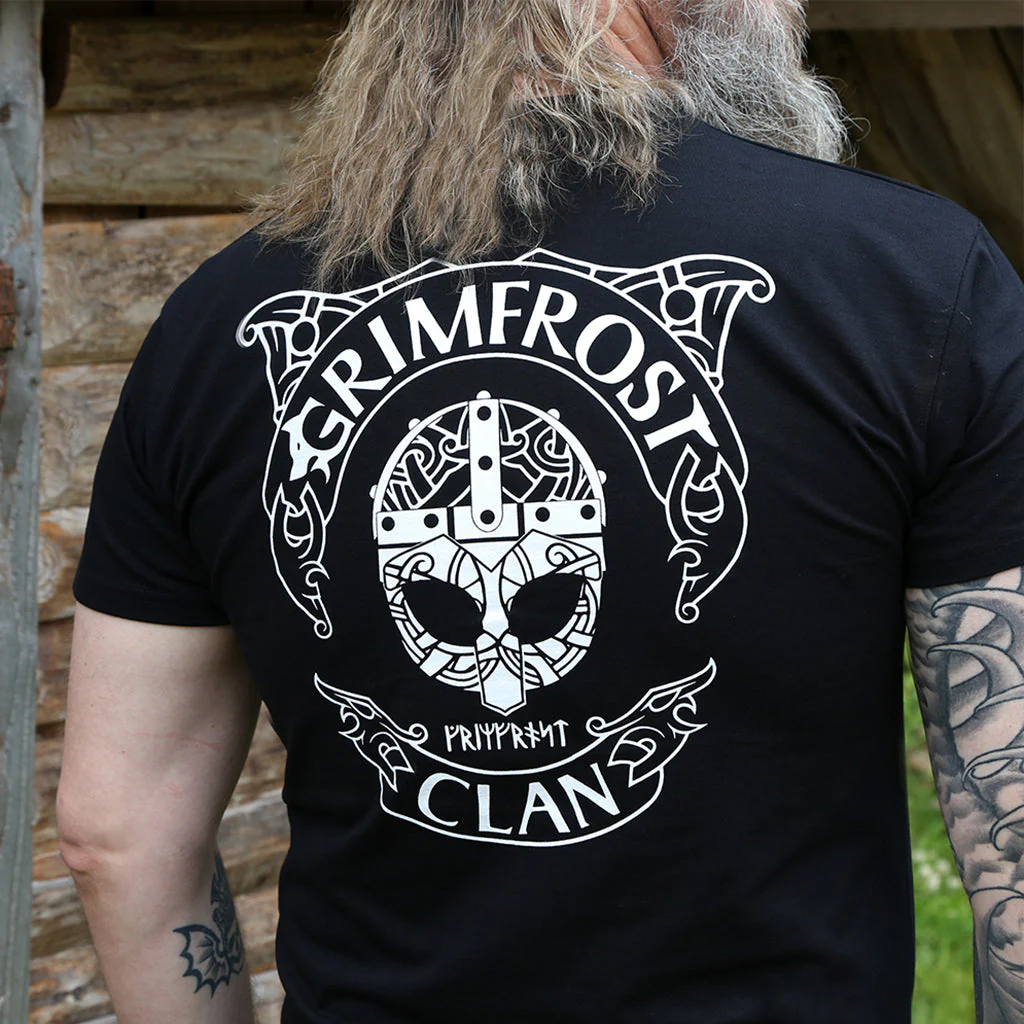 Premium T-shirt, Grimfrost Clan, Black - Image 3