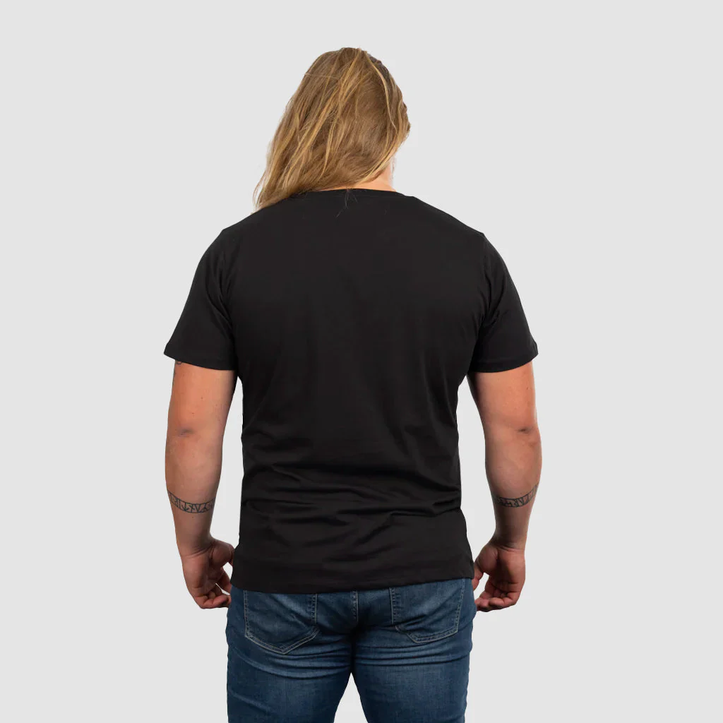Premium T-shirt, Odin Mask, Black - Image 4
