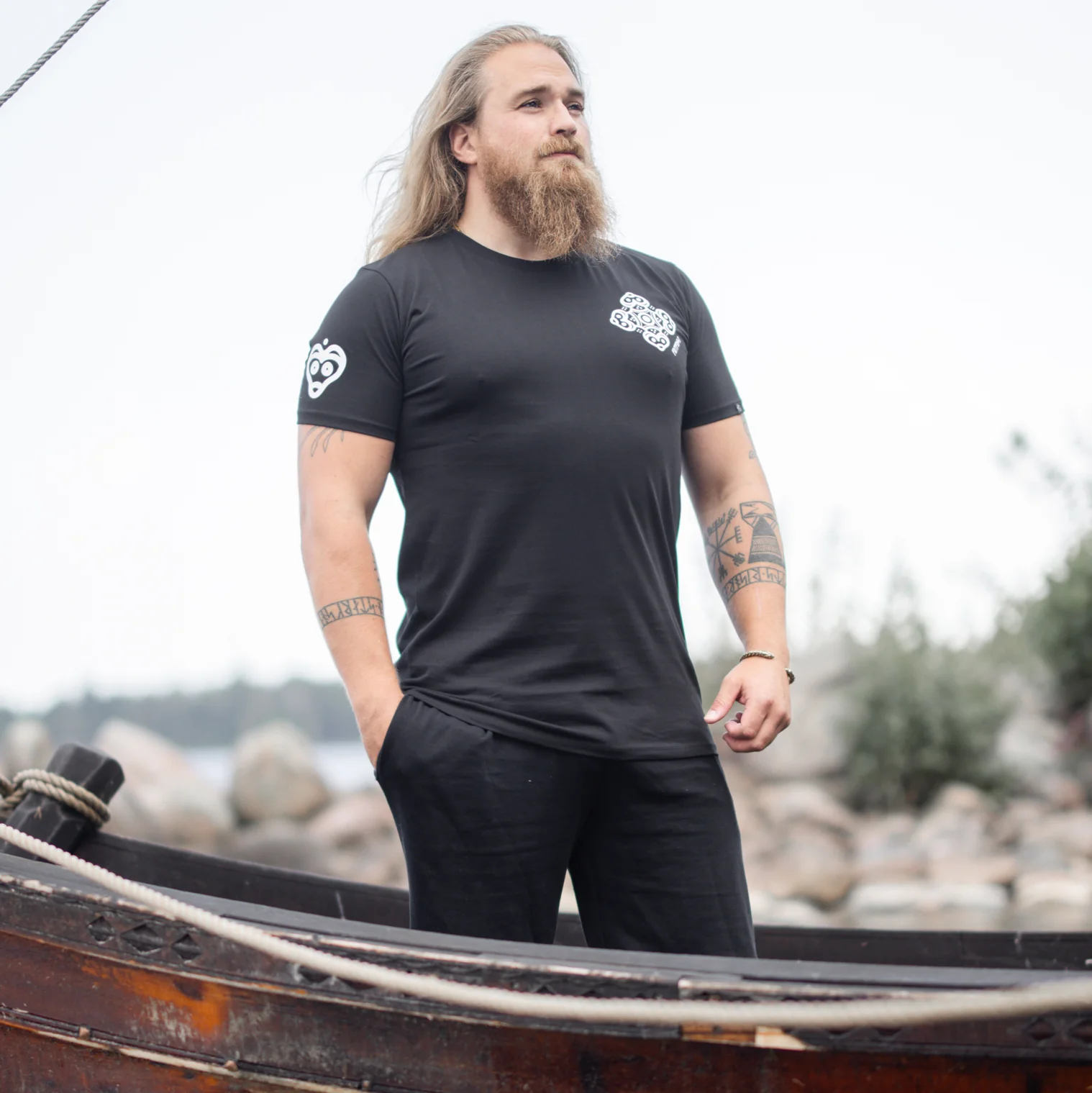 Premium T-shirt, Varby, Black