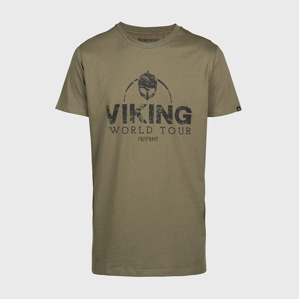 Premium T-shirt, World Tour, Green - Image 4
