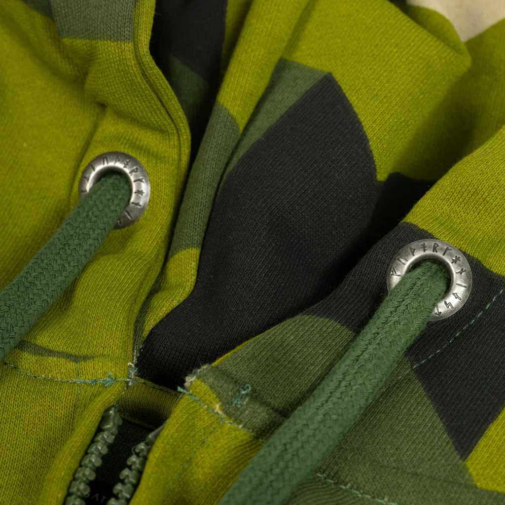 Premium Zip Hoodie, Grimfrost, M90 Green Camo - Image 4