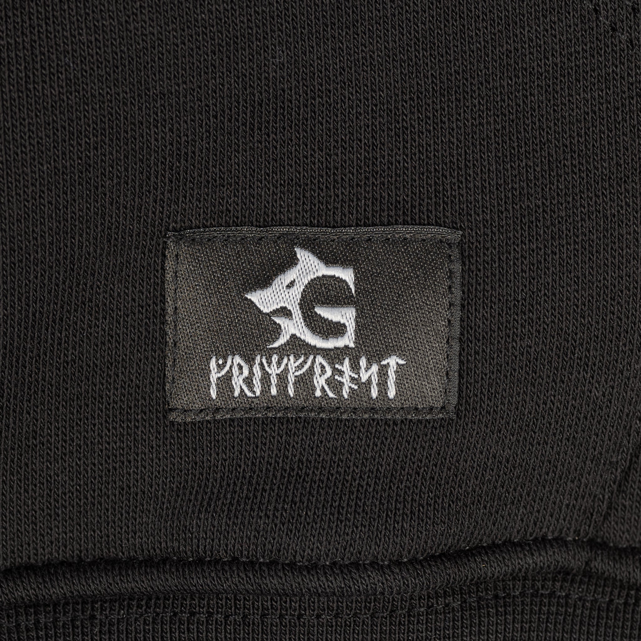 Premium Zip Hoodie, Volund, Black - Image 7
