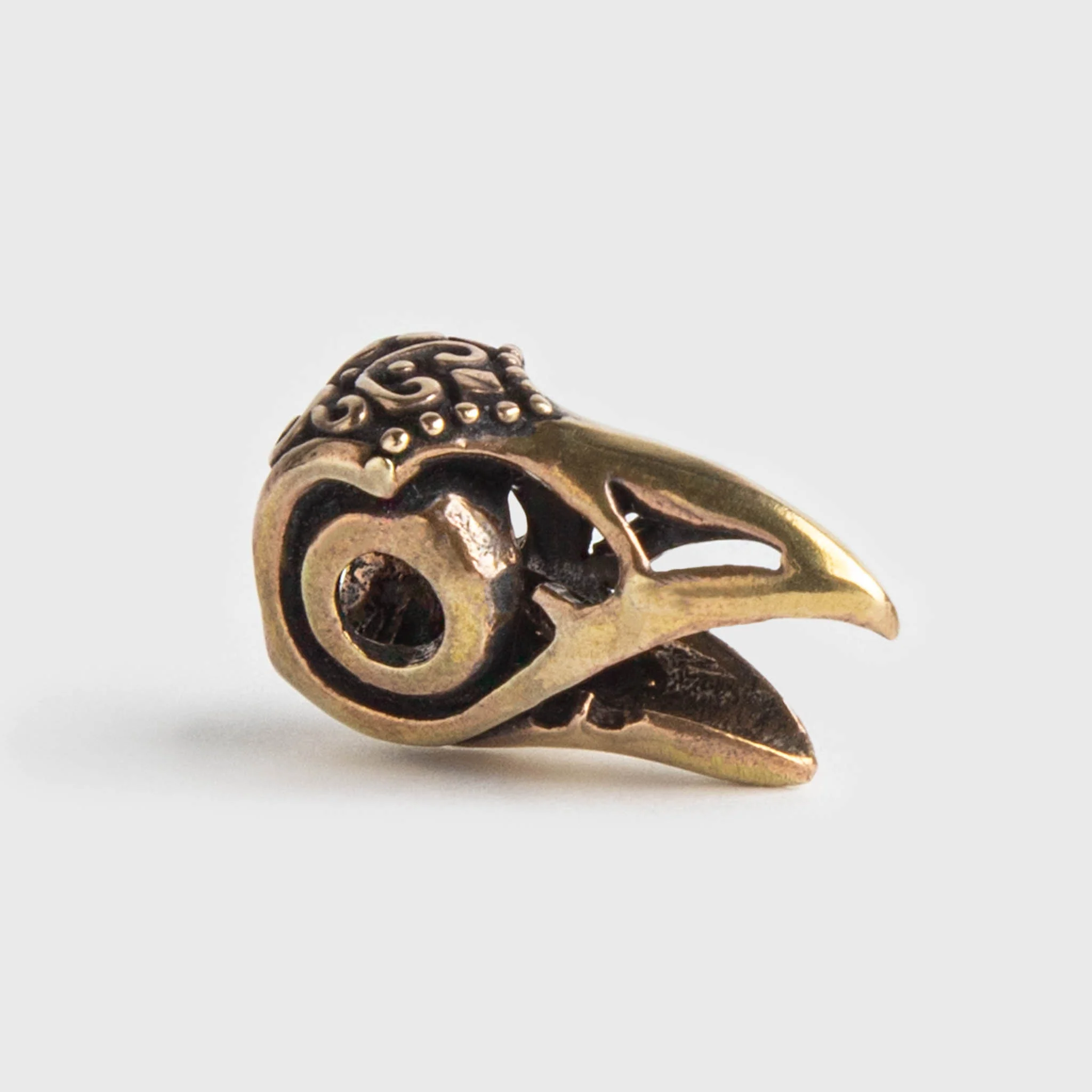 Raven Beard Ring, Bronze - Image 2