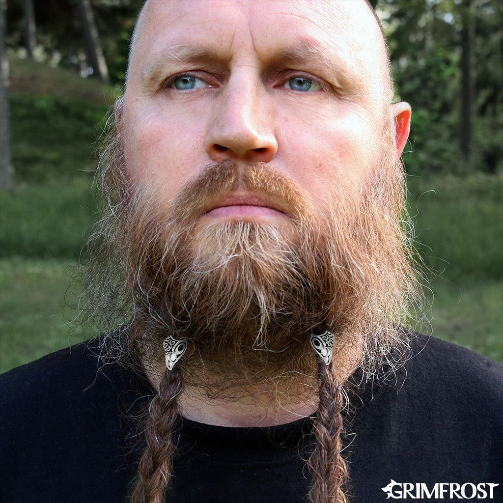 Raven Beard Ring, Silver - Image 5