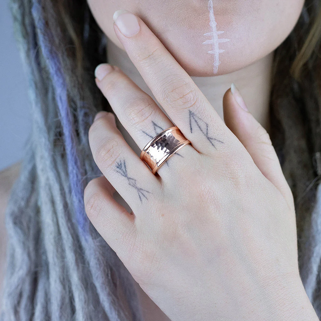 River Ring, Rose Gold - Image 2