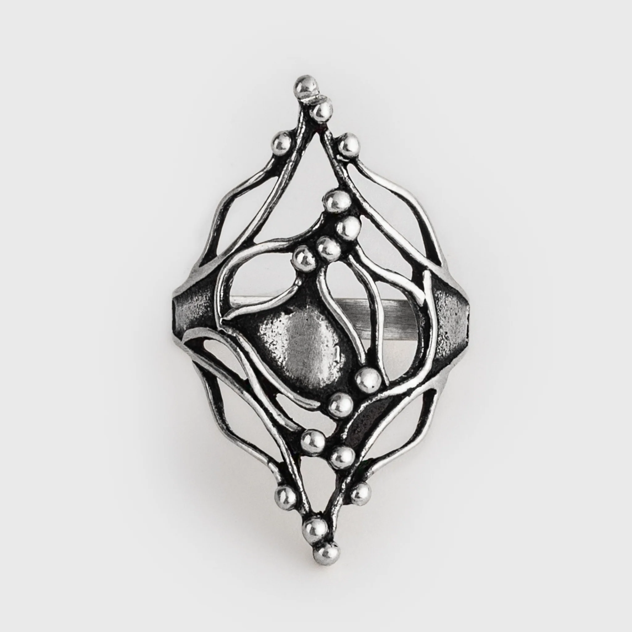 Roots Ring, Sterling Silver - Image 2