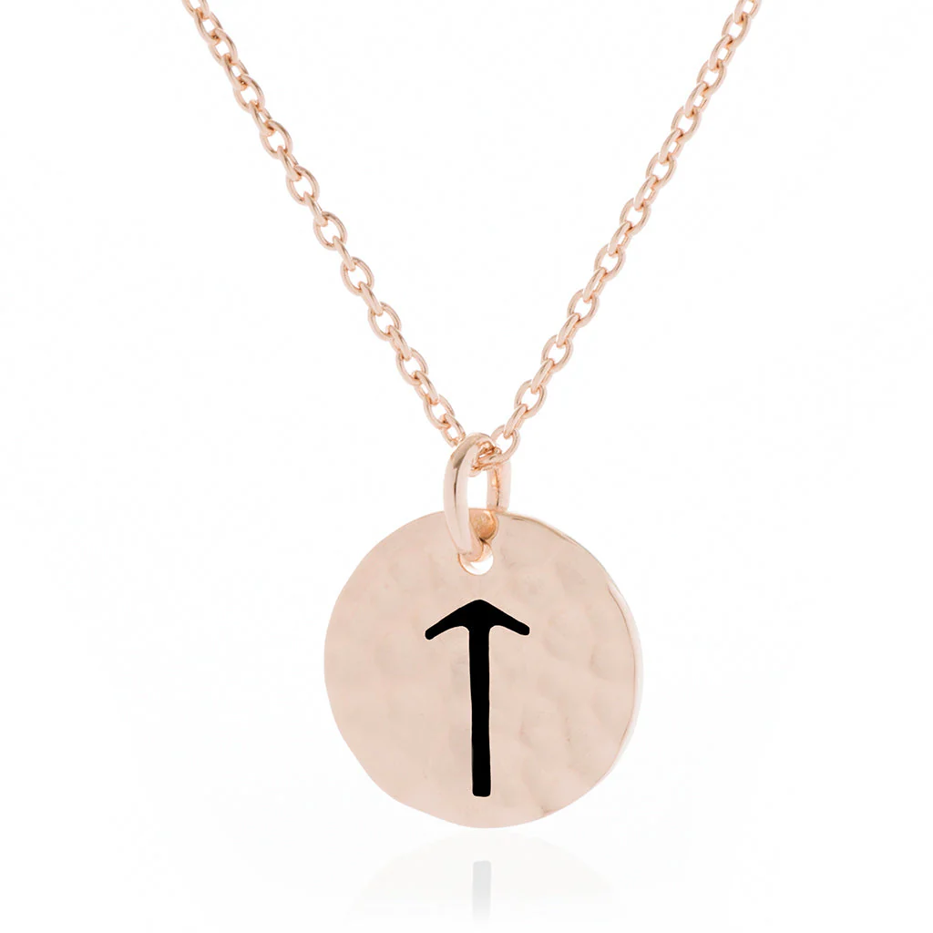 Choose Your Rune Pendant, Rose Gold - Image 12