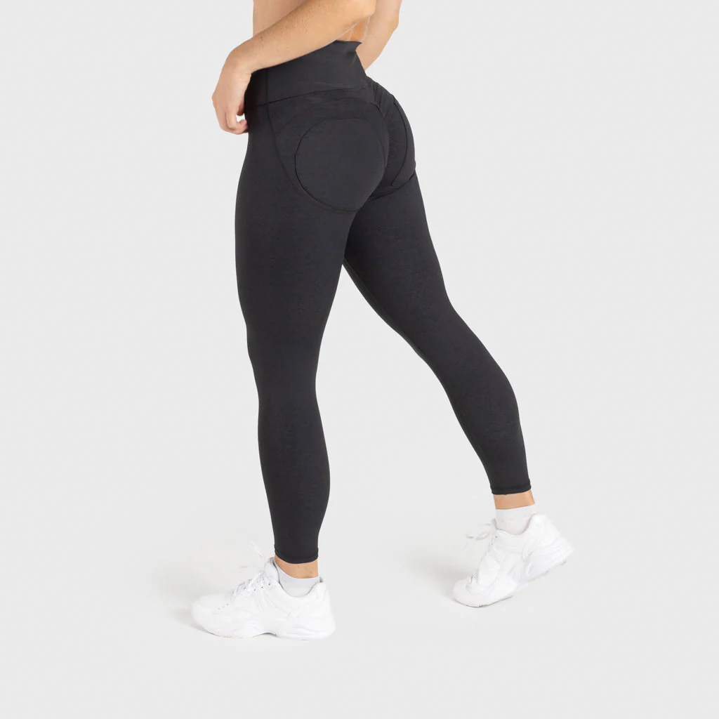 Seat Design Leggings, Black - Image 3