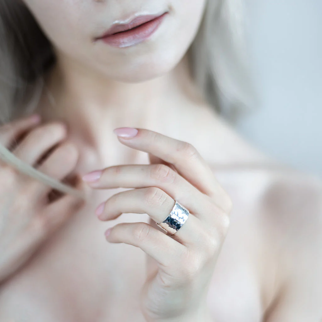 Shieldmaiden Ring, Silver - Image 3